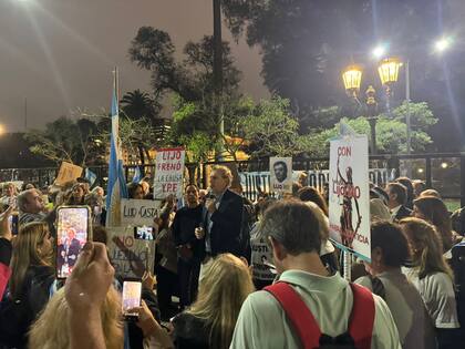 Marcha frente a Tribunales contra Lijo