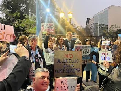 Marcha frente a Tribunales contra la postulación de Ariel Lijo para la Corte Suprema