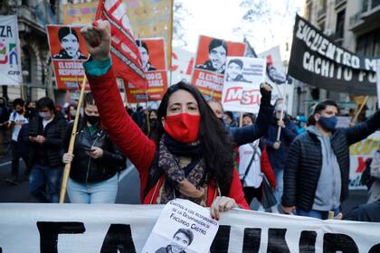 Marcha por Astudillo