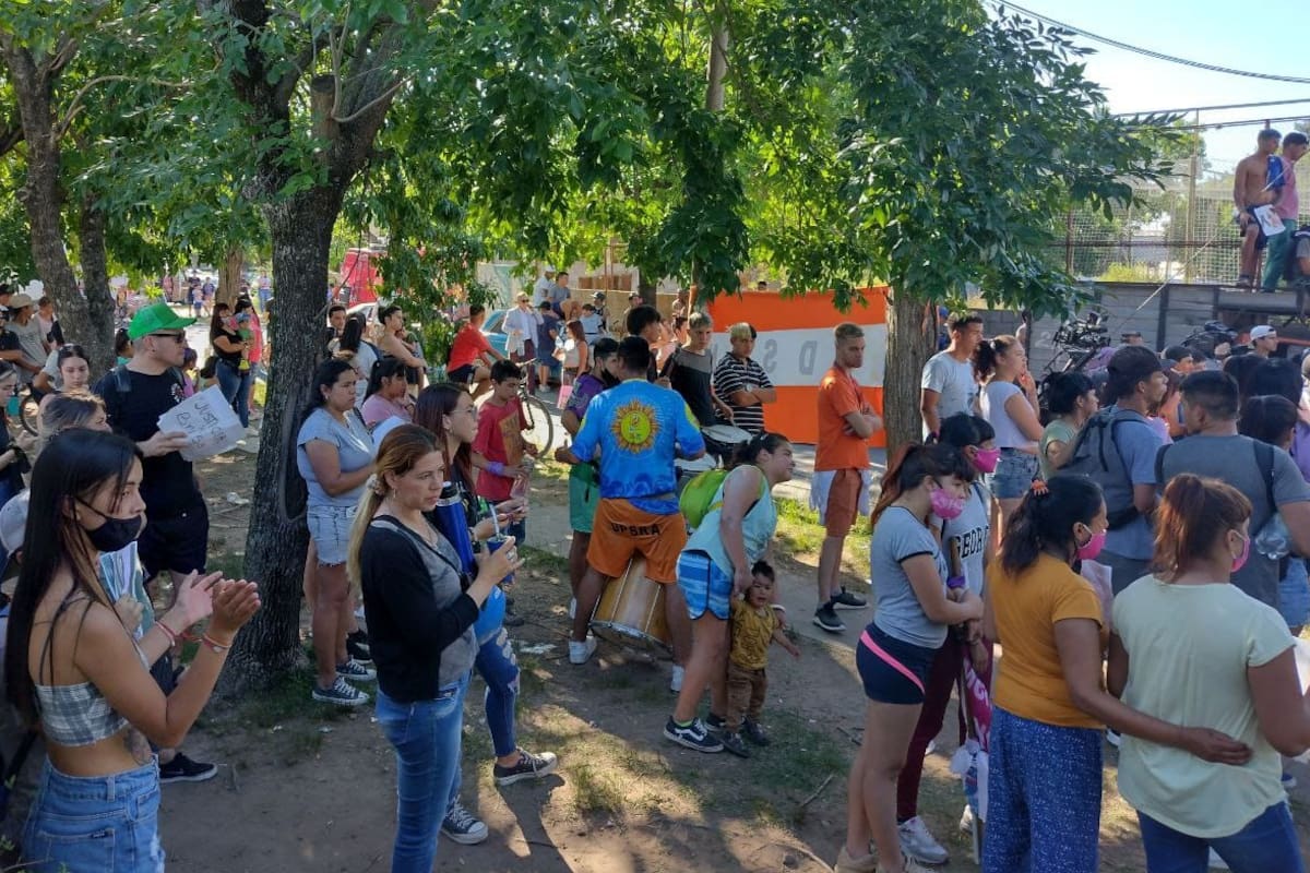 Marcha por el femicidio de Brisa Abril Formoso Sobrado