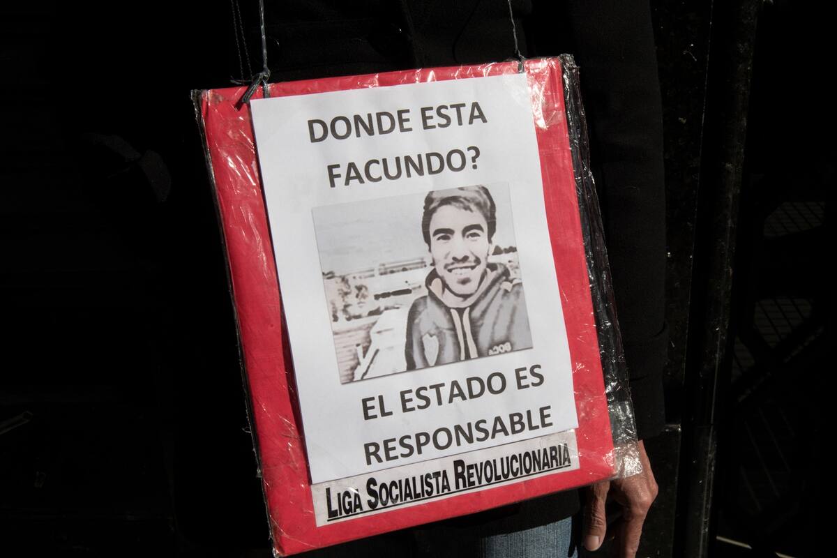 Marcha por la aparición de Facundo Astudillo Castro en CABA: 30/07/20