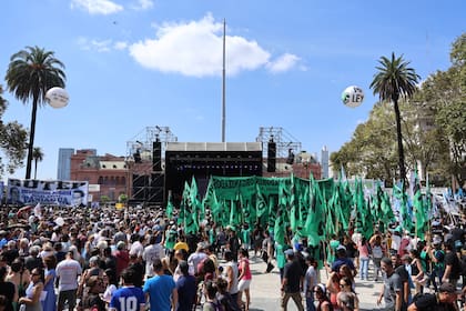 Marcha por la Memoria, Verdad y Justicia el 24 de Marzo de 2024 en Plaza de Mayo