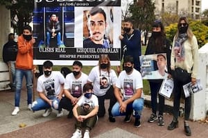 Marcha por las muertes de Ulises Rial y Ezequiel Corbalán en San Nicolás