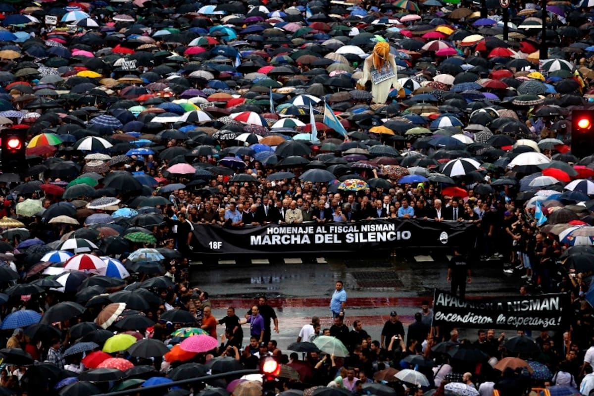 Marcha por Nisman, en enero de 2015