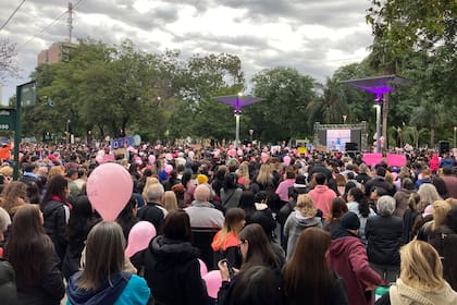 Marcha rosa por Cecilia Strzyzowski