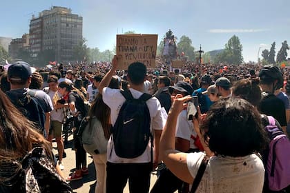 Marchas en Santiago de Chile