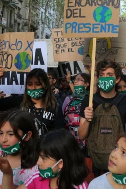 Marchas por el clima en Buenos Aires 2019