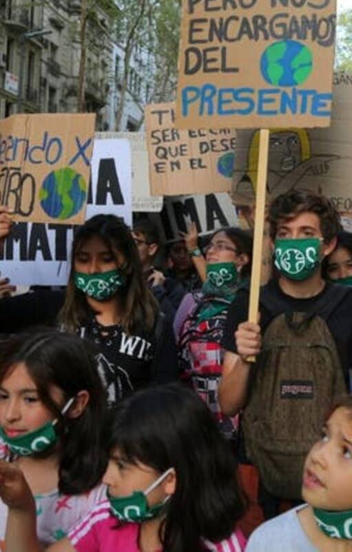 Marchas por el clima en Buenos Aires 2019