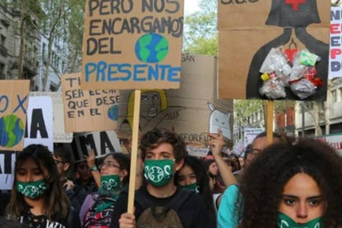Marchas por el clima en Buenos Aires 2019