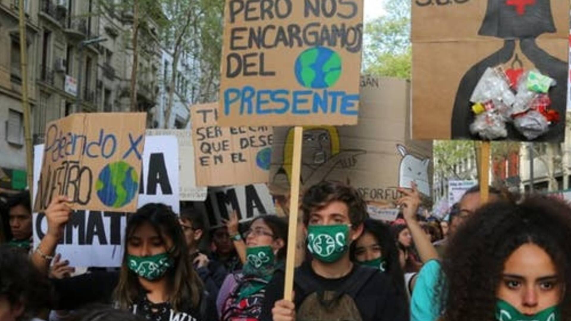 Marchas por el clima en Buenos Aires 2019