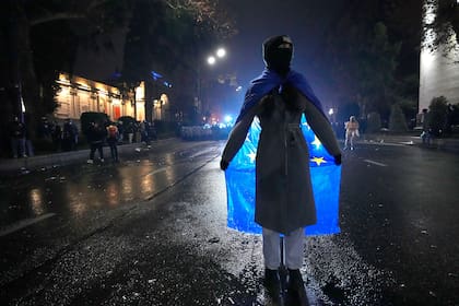 Marchas proeuropeas en Tiflis