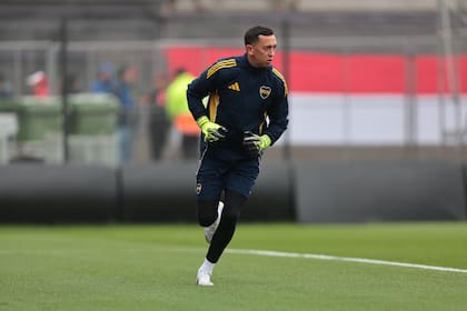 Marchesin, muy sólido en el arco de Boca