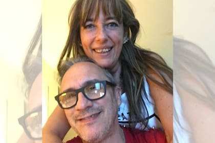 Marciano Cantero y su mujer, Viviana
