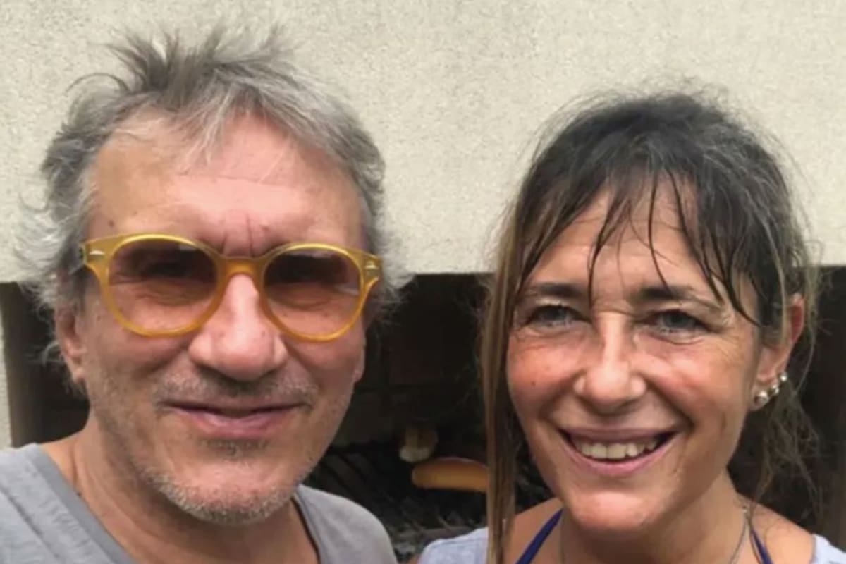 Marciano Cantero y Viviana se casaron tres décadas después