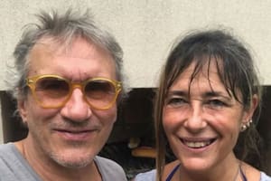 Marciano Cantero y Viviana se casaron tres décadas después