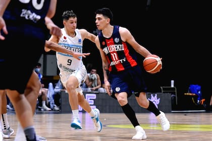 Marco Giordano y José Vildoza, futuro del básquetbol argentino, en Regatas y San Lorenzo, respectivamente