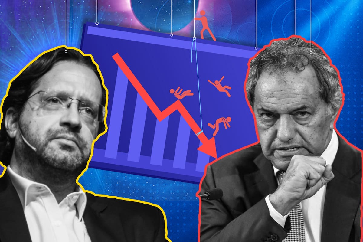 Marco Lavagna y Daniel Scioli