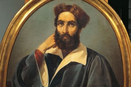 Marco Polo no viajó sólo. (Retrato de Marco Polo por Annibale Strata)