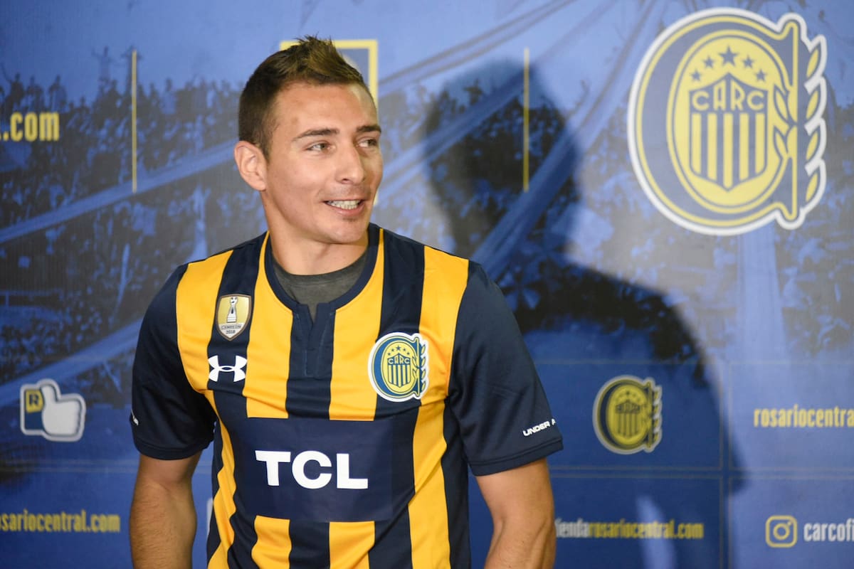 Marco Ruben, feliz por volver a Rosario Central