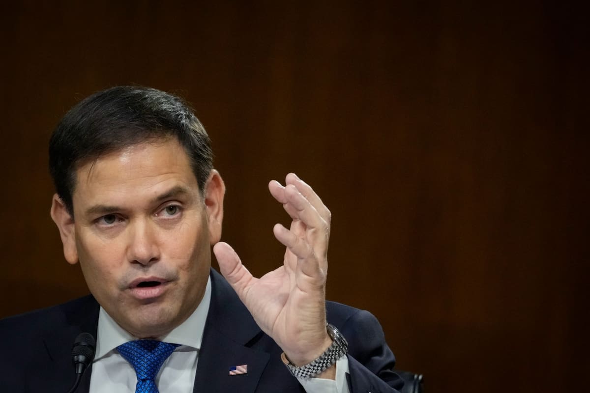 Marco Rubio es uno de los posibles acompañantes de fórmula que analiza Donald Trump (Drew Angerer/Pool vía AP, archivo)