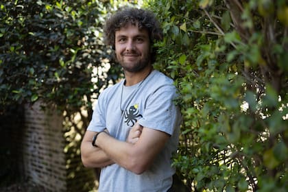 Marco Trungelliti, a los 33 años, en el Racket; hoy volverá a jugar en el país después de cuatro años y ocho meses