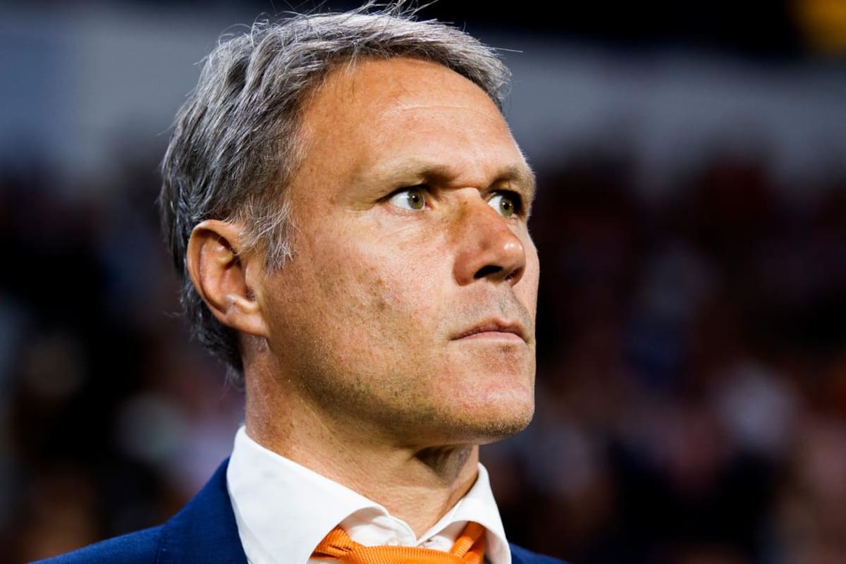 Marco Van Basten, histórico goleador holandés