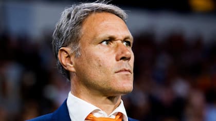Marco Van Basten, histórico goleador holandés, en una imagen más actual