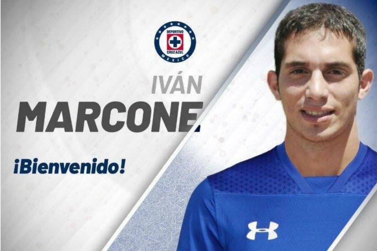 Marcone, oficializado como refuerzo de Cruz Azul