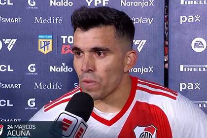 Marcos Acuña contó por qué eligió River para volver al fútbol argentino