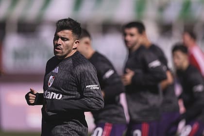 Marcos Acuña es duda en River por una dolencia física