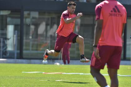 Marcos Acuña no pudo jugar en Brasil por una tendinitis y se espera que esté a disposición para el encuentro del martes