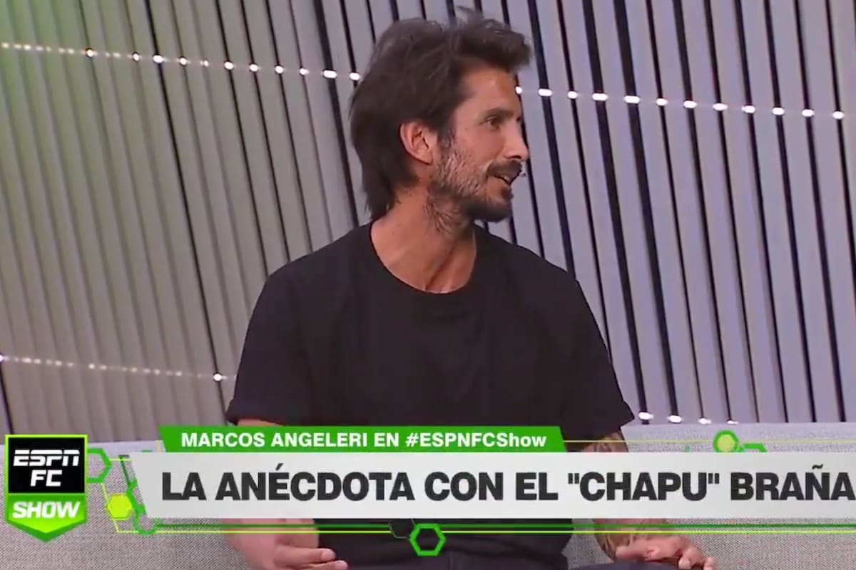 Marcos Angeleri le contó a Alejandro Fantino una divertida broma que le hizo Rodrigo Braña en las duchas de Estudiantes que fue vista por un empleado del club