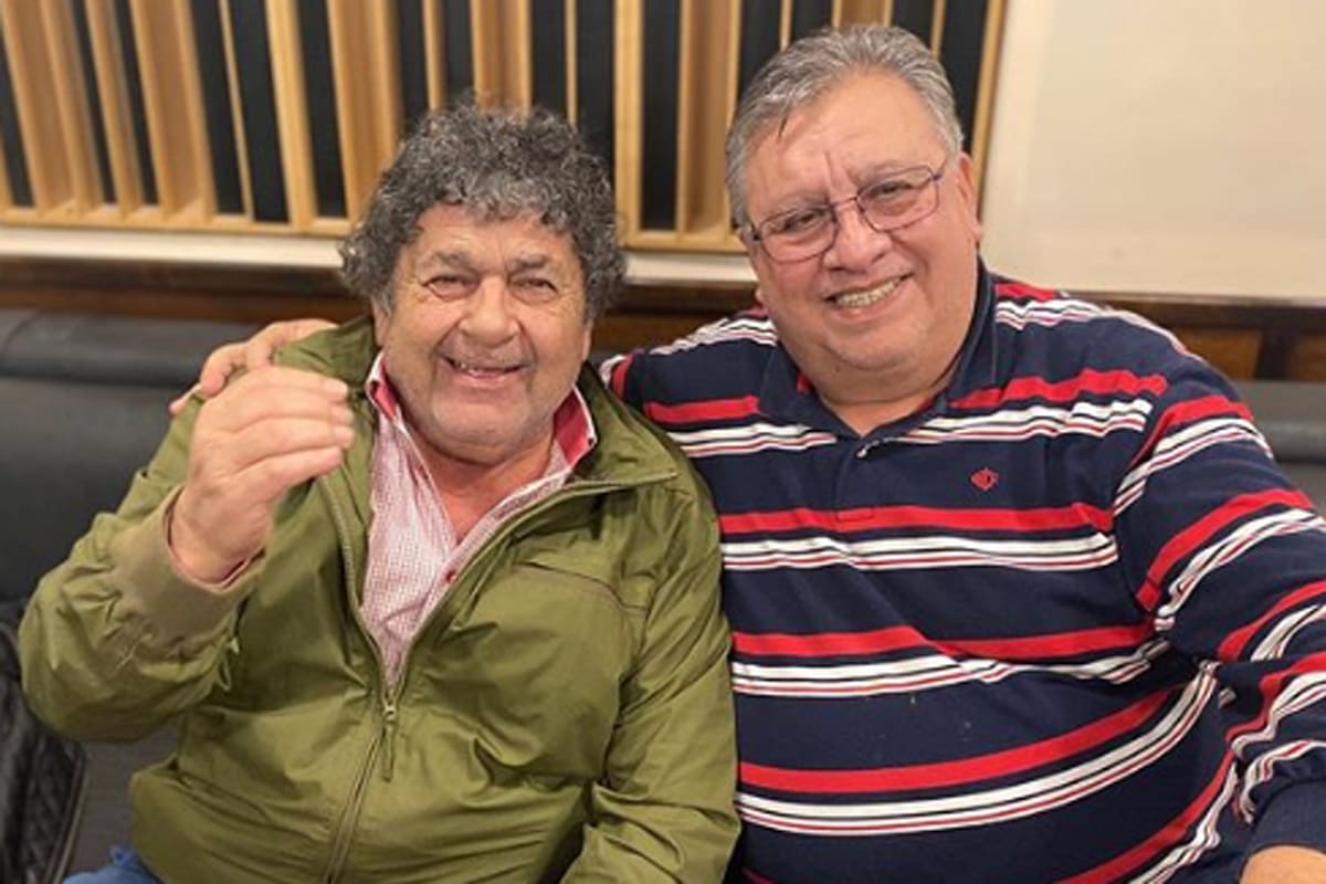 Marcos Camino y Rubén Deicas, líderes de Los Palmeras, celebraron su medio siglo de amistad con una nueva canción