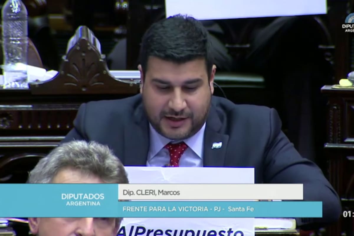 Marcos Cleri, presidente de la Comisión Bicameral de Trámite Legislativo