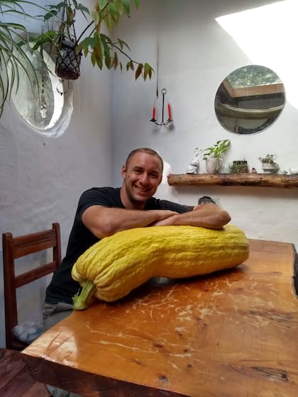 Marcos Ferraris se hizo experto en experimentar con el tamaño de las verduras.
