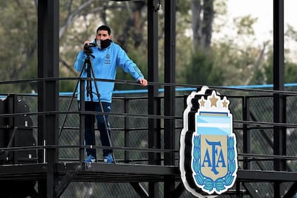 Marcos Galloe, videoanalista de AFA que viajó a Chile con la Sub 20