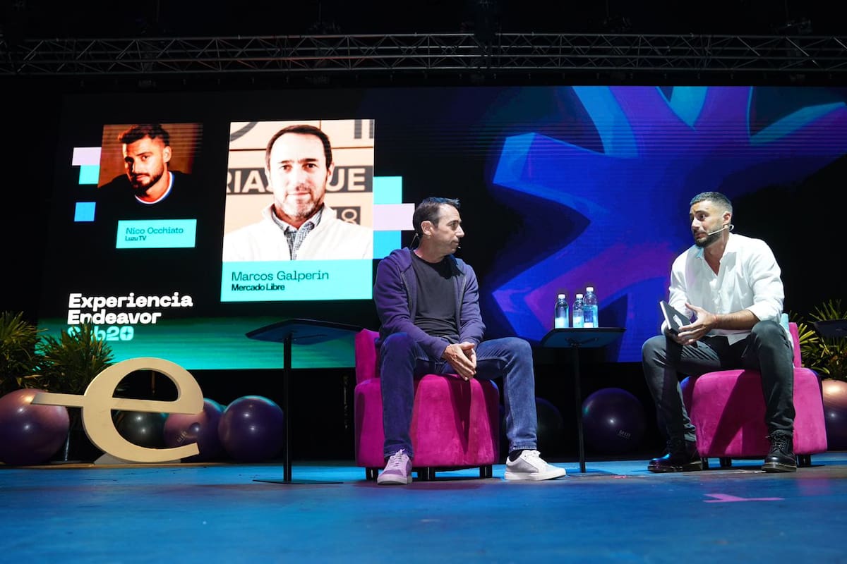 Marcos Galperín dialogó con Nicolás Occhiato