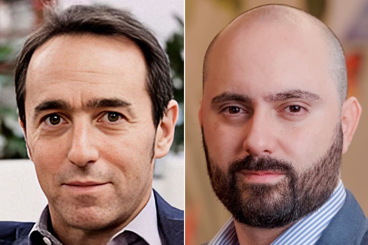 Marcos Galperin, fundador de Mercado Libre y Santiago Eraso Lomáquiz, director de Legales de Modo.