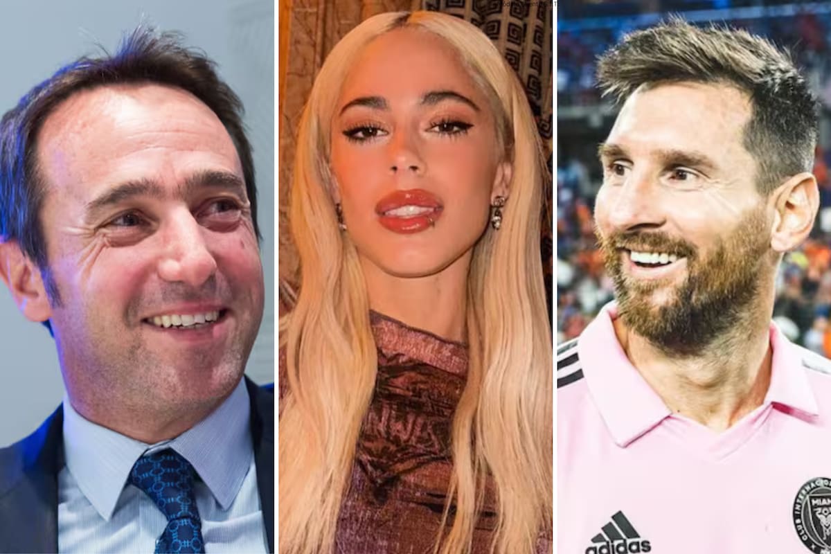 Marcos Galperín, Tini Stoessel y Lionel Messi, son tres de los 59 argentinos en la lista.