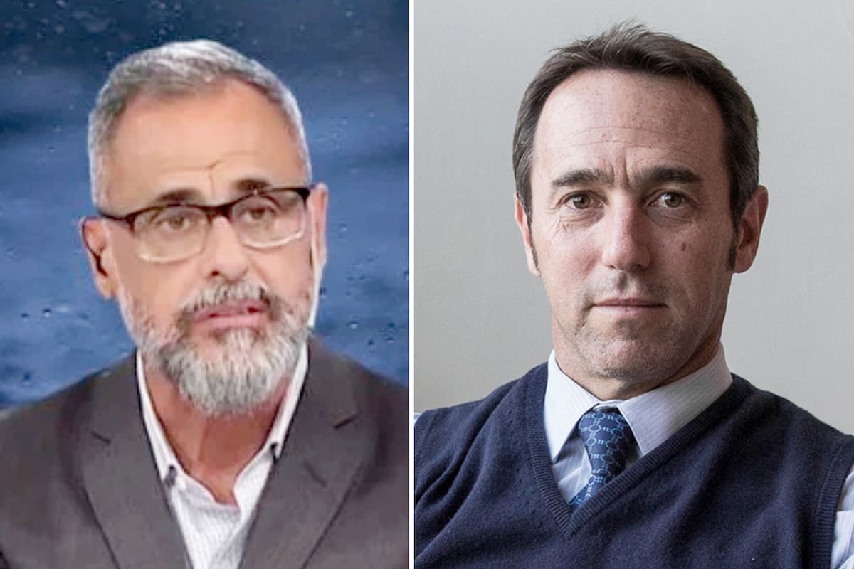 Marcos Galperín y Jorge Rial