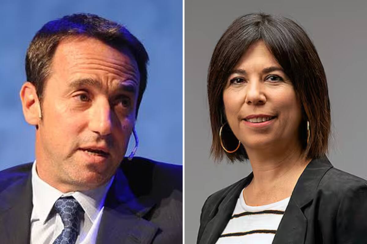 Marcos Galperin y María O'Donnell.