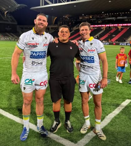 Marcos Kremer, Thomas Gallo y Bautista Delguy