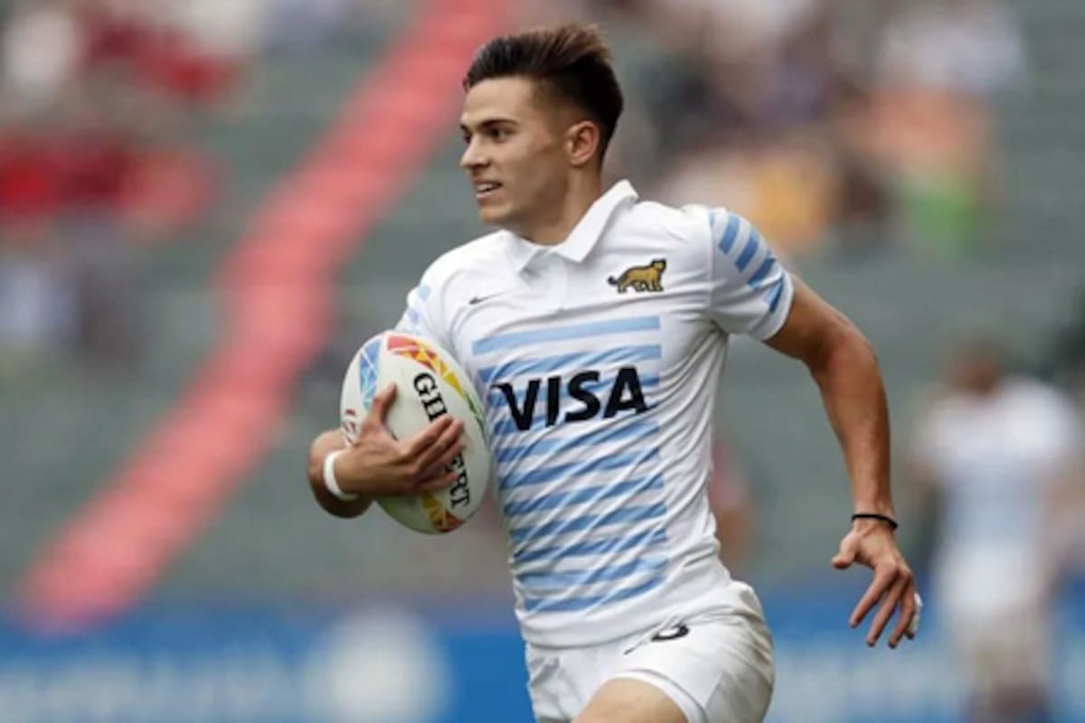 Marcos Moneta en plena corrida: imparable