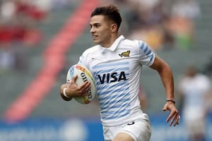 Marcos Moneta en plena corrida: imparable