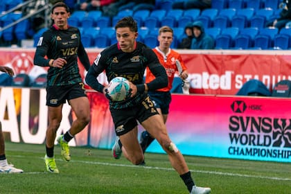 Marcos Moneta es un emblema de los Pumas 7s y de él depende mucho del buen funcionamiento