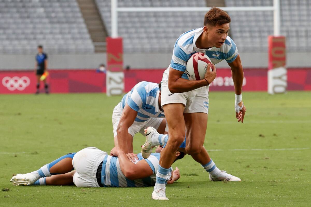 Marcos Moneta fue elegido por World Rugby como uno de los cuatro más destacados del año en el seven masculino