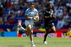 Los Pumas 7s y una sólida actuación para llegar con puntaje ideal a cuartos de final en Valladolid