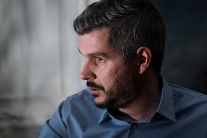 Marcos Peña, jefe de Gabinete del gobierno de Macri en la Casa Rosada. USAR SOLO EN LA ENTREVISTA QUE SE PUBLICA EL 25/8