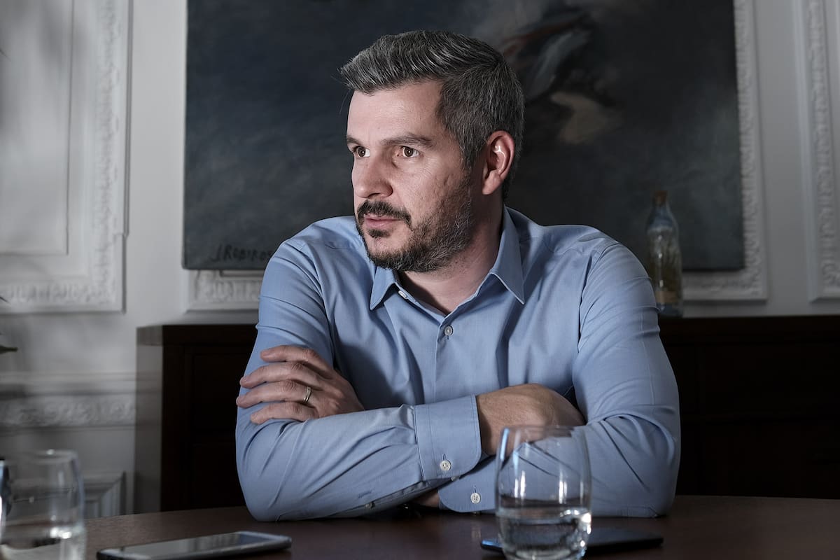 Marcos Peña, jefe de Gabinete del gobierno de Macri en la Casa Rosada. USAR SOLO EN LA ENTREVISTA QUE SE PUBLICA EL 25/8