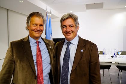 Marcos Pereda y Nicolás Pino fueron elegidos nuevamente como vicepresidente y presidente, respectivamente, de la Sociedad Rural Argentina (SRA)